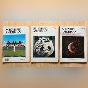 Lot 3: 1987 Scientific American Magazines